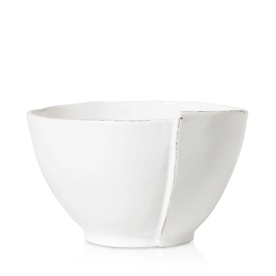 Vietri Lastra White Deep Serving Bowl