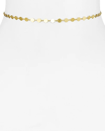 Argento Vivo 18K Gold-Plated Sterling Silver Disc Choker Necklace, 12