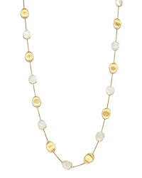 Marco Bicego 18K Yellow Gold Lunaria Mother-of-Pearl Long Necklace, 36