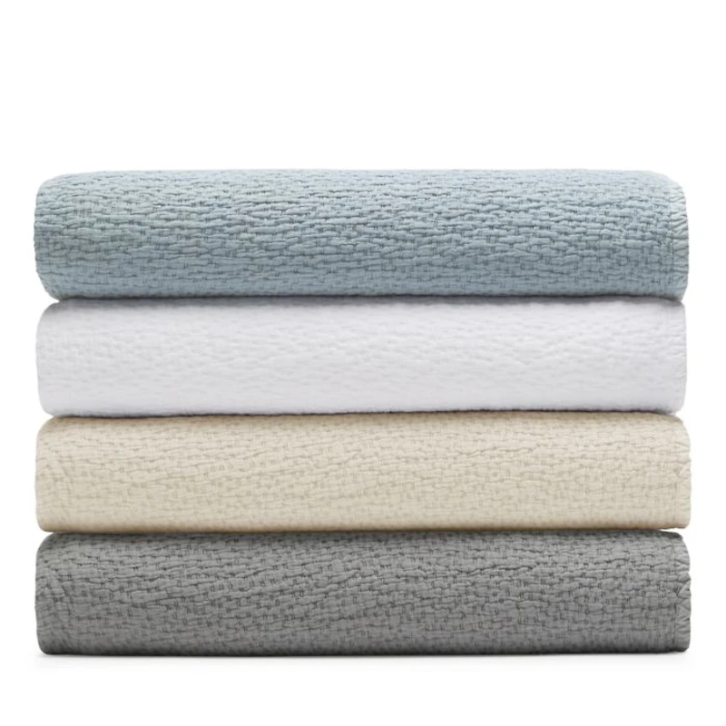 Organic Cotton Cascade Coverlet, Full/Queen