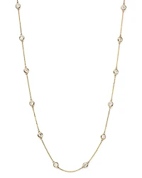 Diamond Station Necklace