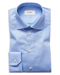 Micro Slim Fit Houndstooth Dress Shirt