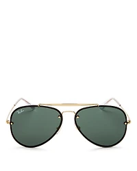 Blaze Aviator Sunglasses, 61mm