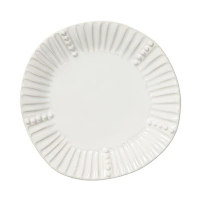 Incanto Stone Aqua Stripe Salad Plate