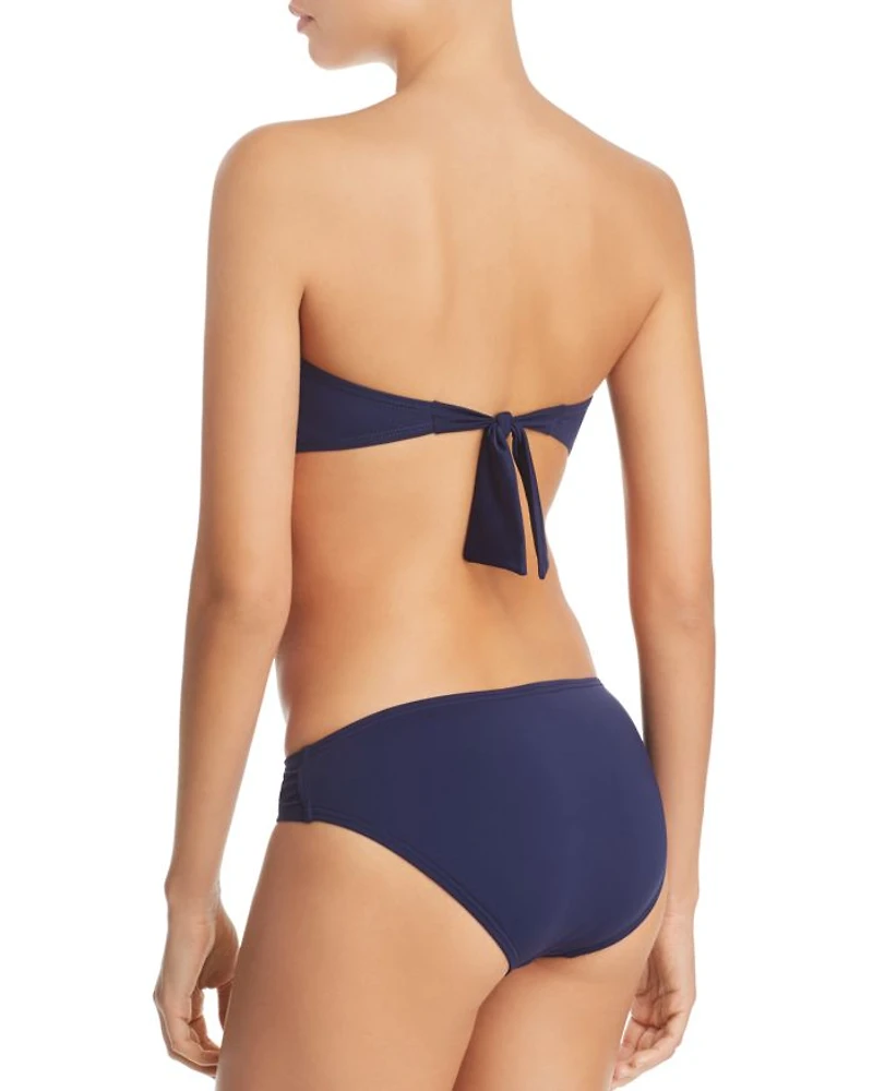 Shirred Hipster Bikini Bottom