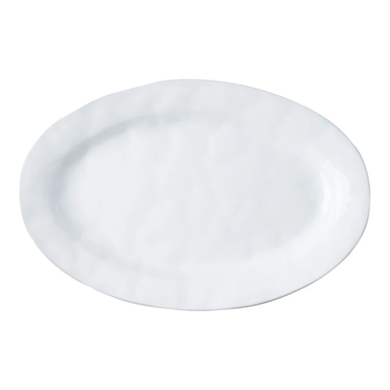 Quotidien White Truffle Medium Oval Platter