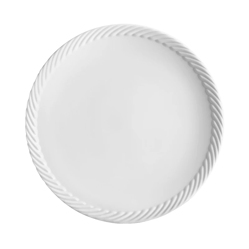 L'Objet Corde White Dinner Plate