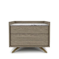 Huppe Memento 2-Drawer Large Nightstand