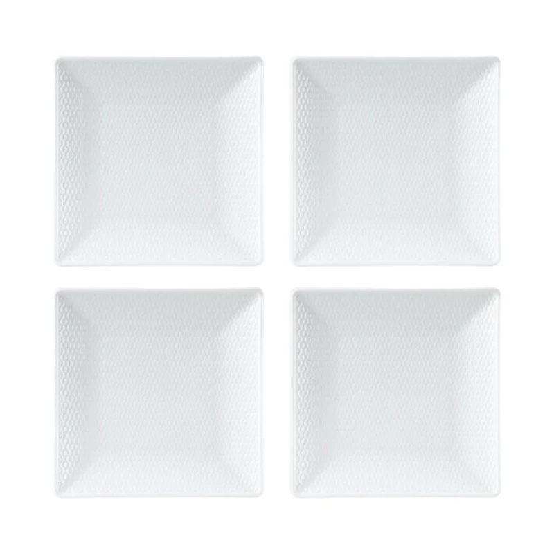 Gio Mini Square Plate, Set of 4