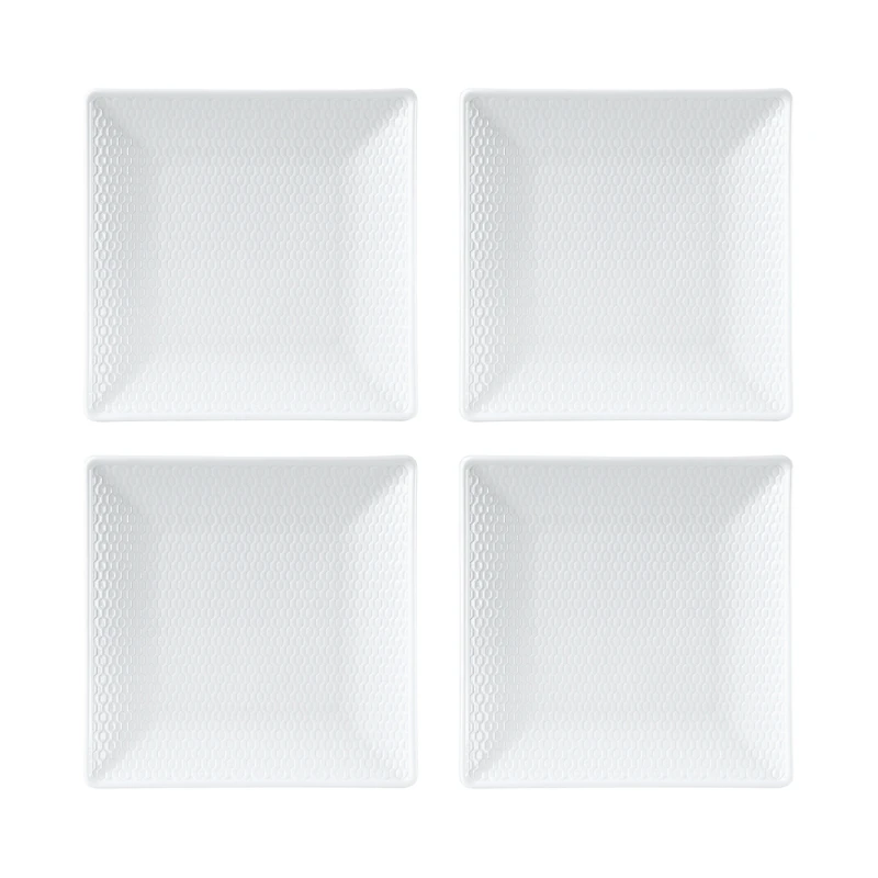 Wedgewood Gio Mini Square Plate, Set of 4