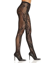 Natori Feather Lace Tights