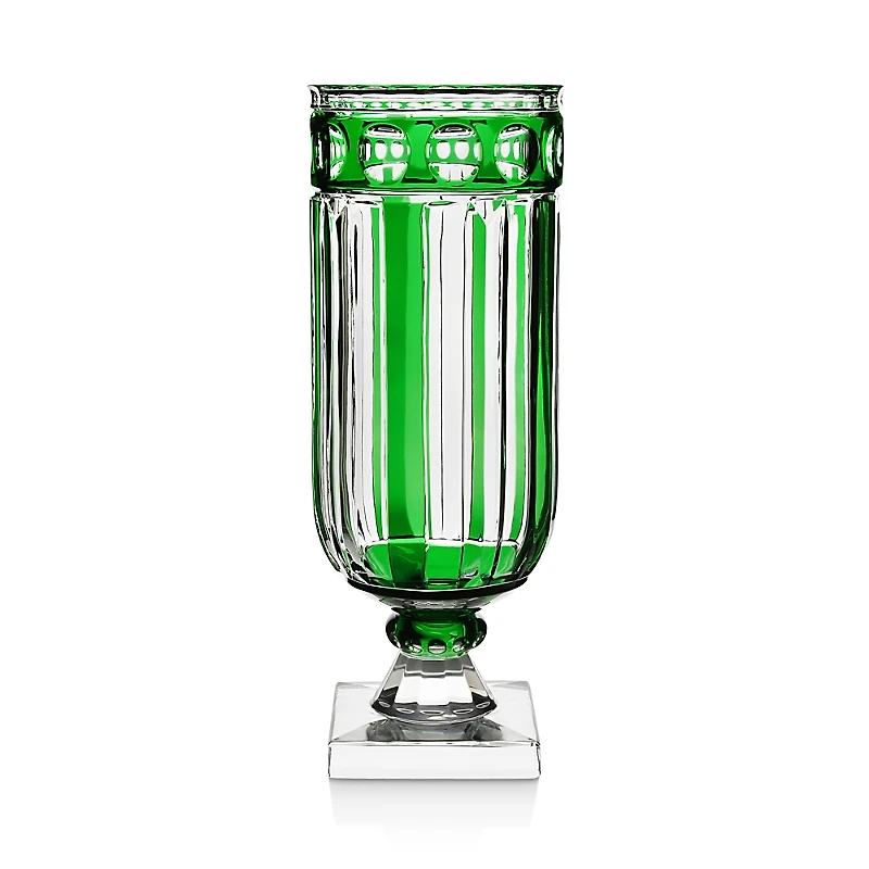 William Yeoward Crystal Emerald Footed Hurricane