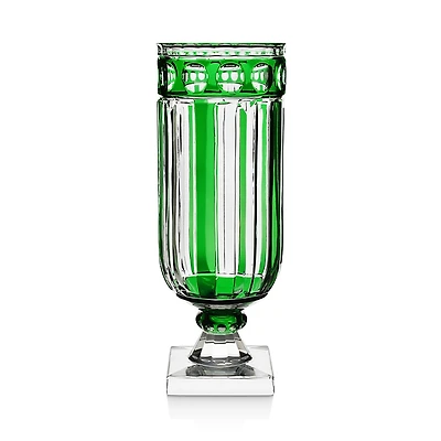 William Yeoward Crystal Emerald Footed Hurricane