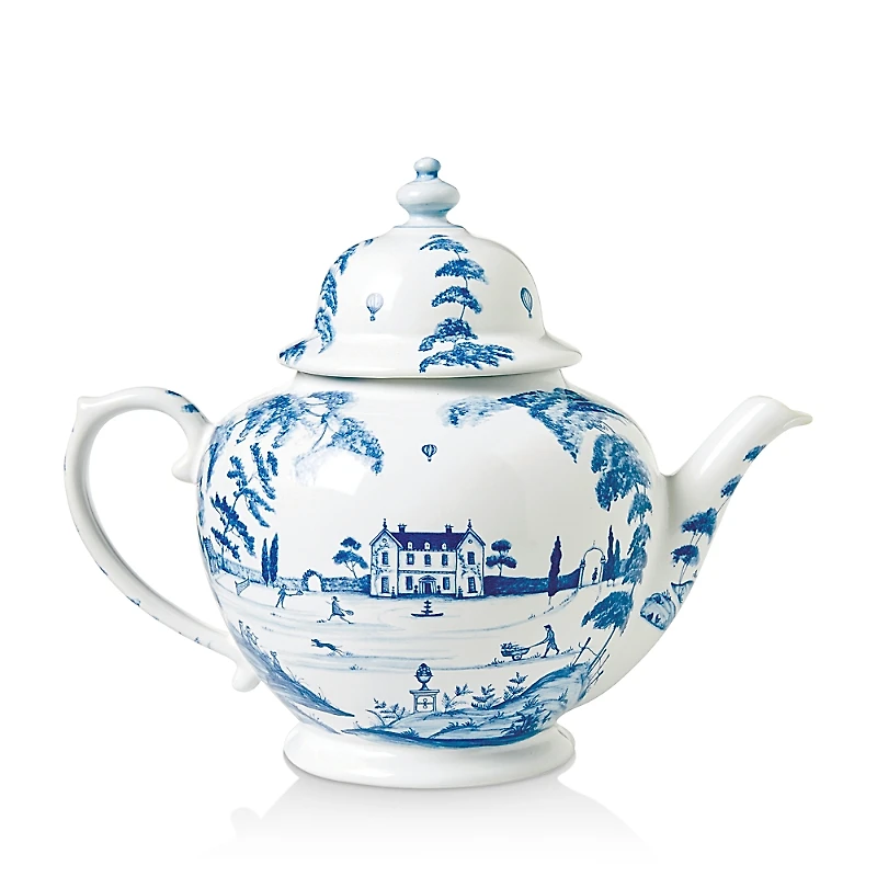 Juliska Country Estate Delft Blue Teapot Main House