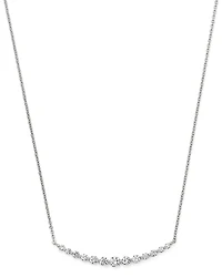 Bloomingdale's Fine Collection Diamond Bar Necklace