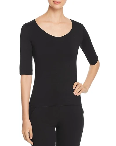 Soft Scoop-Neck Tee
