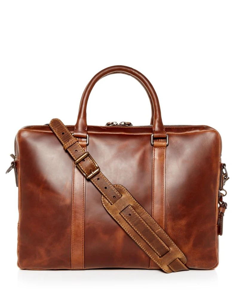 Navigator Leather Computer Briefcase