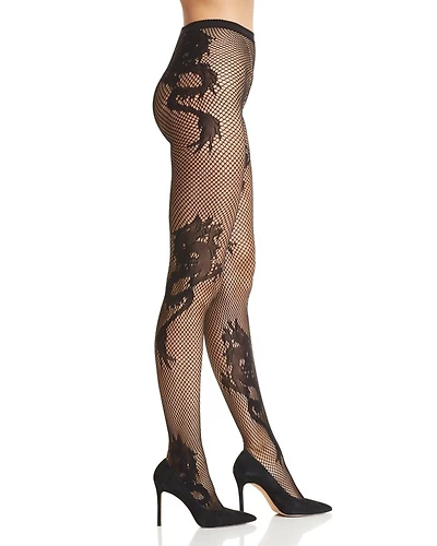 Dragon Fishnet Tights