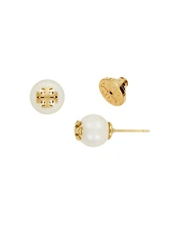 Imitation Pearl Stud Earrings