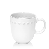 Costa Nova White Pearl Mug