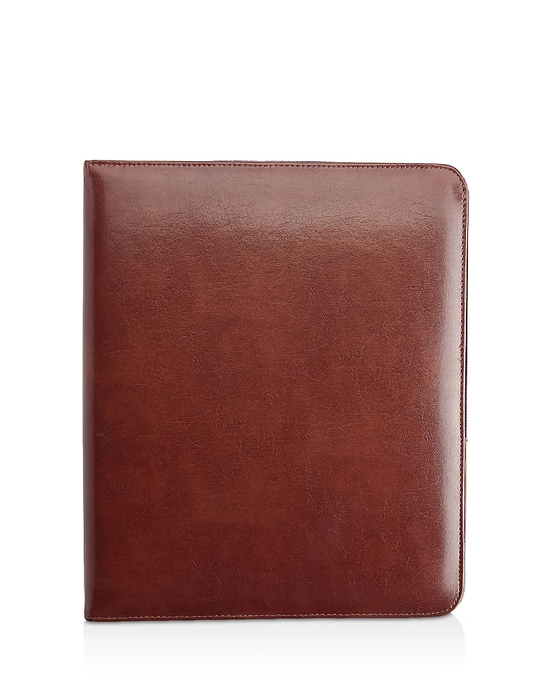 Royce New York Executive Leather 1 Ring Binder & Document Organizer