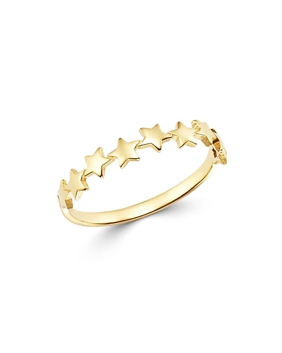 Multi-Star Ring in 14K Yellow Gold - Exclusive