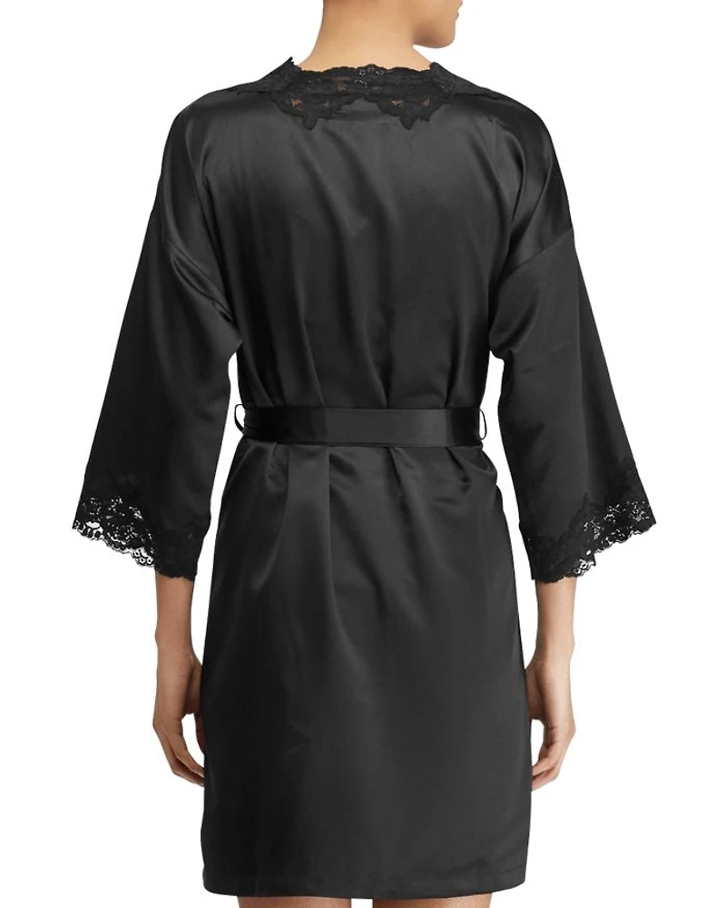 Signature Collection Satin Wrap Robe
