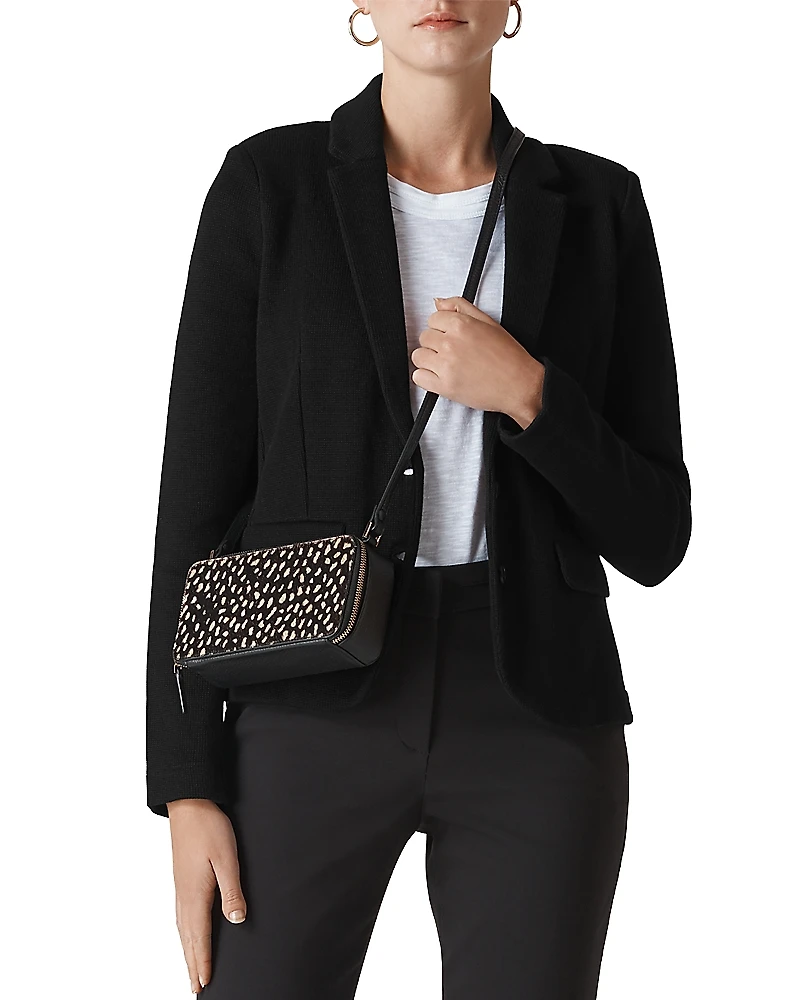 Whistles Slim Knit Blazer