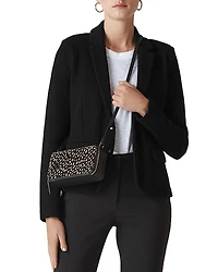Whistles Slim Knit Blazer