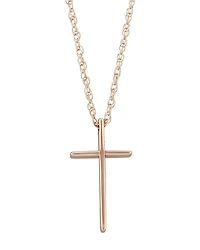 Bloomingdale's Fine Collection Cross Pendant Necklace
