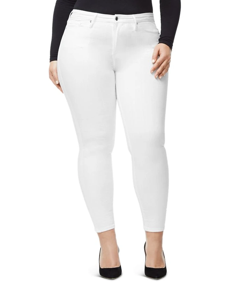 Good Legs Crop Jeans White001