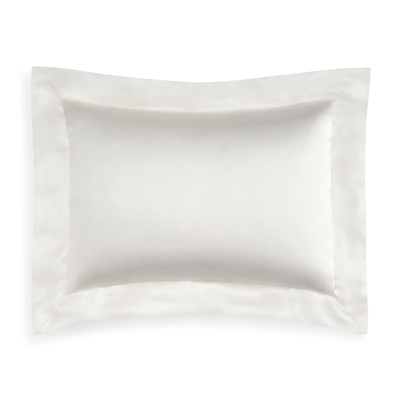 Gingerlily Solid Silk Boudoir Sham