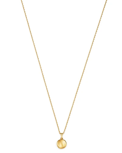 Bloomingdale's Fine Collection Disc Pendant Necklace