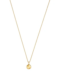 Bloomingdale's Fine Collection Disc Pendant Necklace