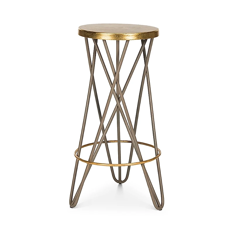 Safavieh Lorna Gold Leaf Barstool
