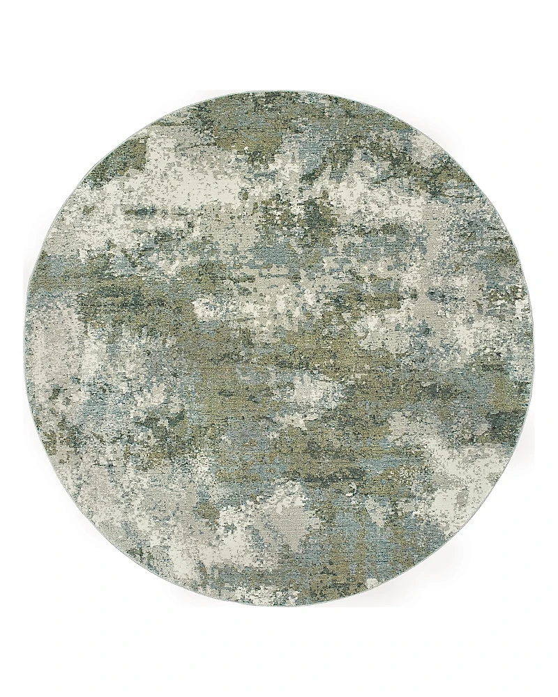 Oriental Weavers Evolution 8039E Round Rug, 7'10 x 7'10