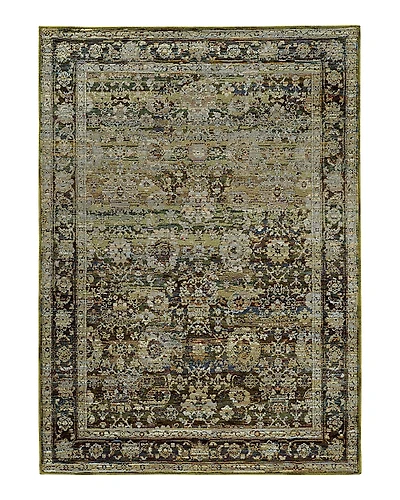Oriental Weavers Andorra 7125C Round Rug, 7'10 x 7'10