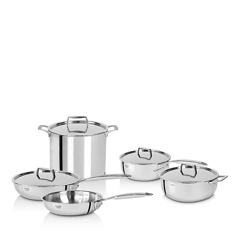 Cristel Castel Pro Ultraply 9-piece Cookware Set