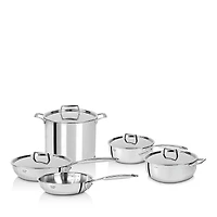 Cristel Castel Pro Ultraply 9-piece Cookware Set
