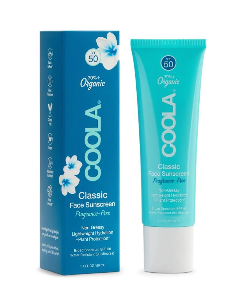 Classic Face Sunscreen SPF 50 - Unscented