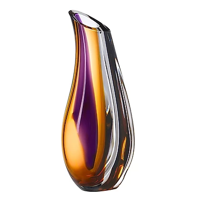 Kosta Boda Orchid Vase, 14.5
