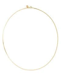14K Yellow Gold Collar Necklace, 16"