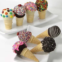 Chocolate Covered Company Ice Cream Cone Cake Pops, 8 Piece