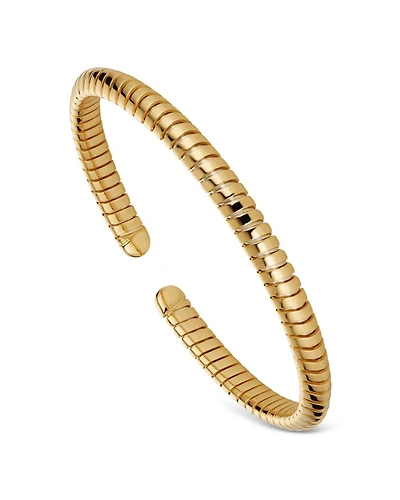 18K Yellow Gold Trisolina Bangle Bracelet