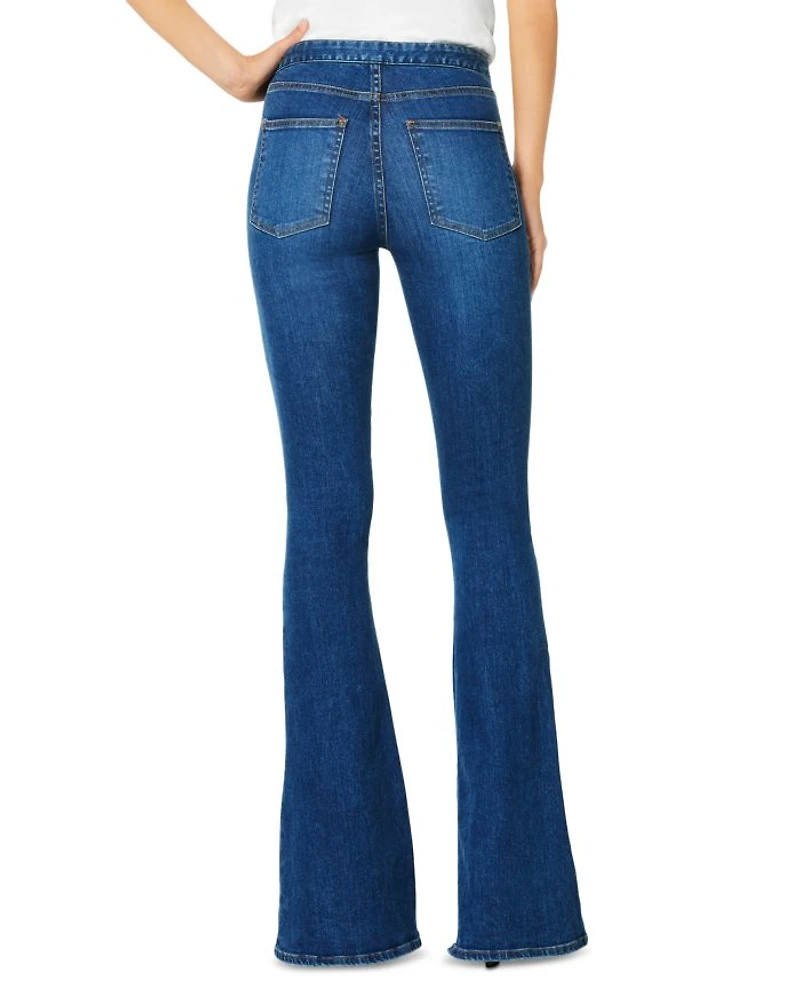 Helena High Rise Flared Sailor Jeans Medium Wash