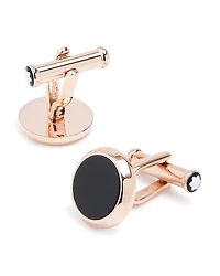 Montblanc Meisterstuck Onyx Round Cufflinks