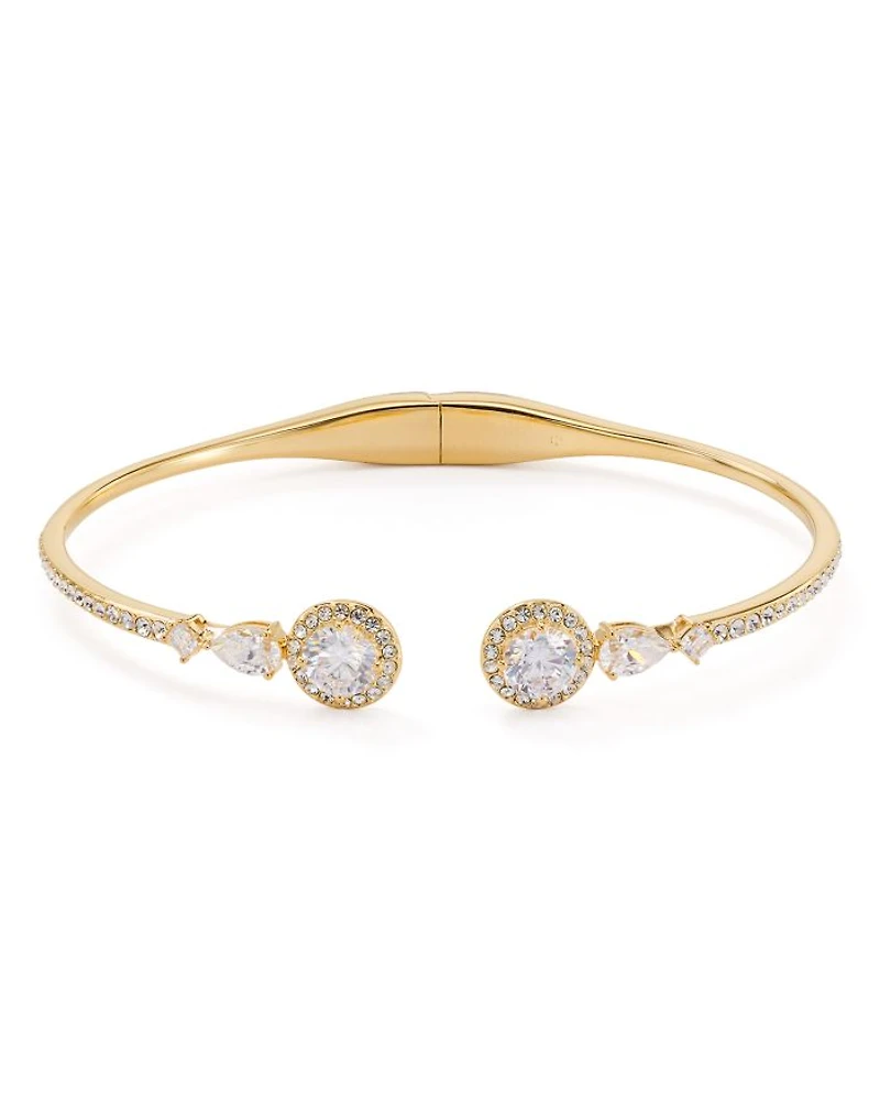 Pavé-Detail Hinge Bracelet