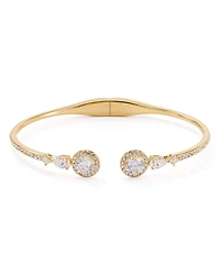 Pavé-Detail Hinge Bracelet