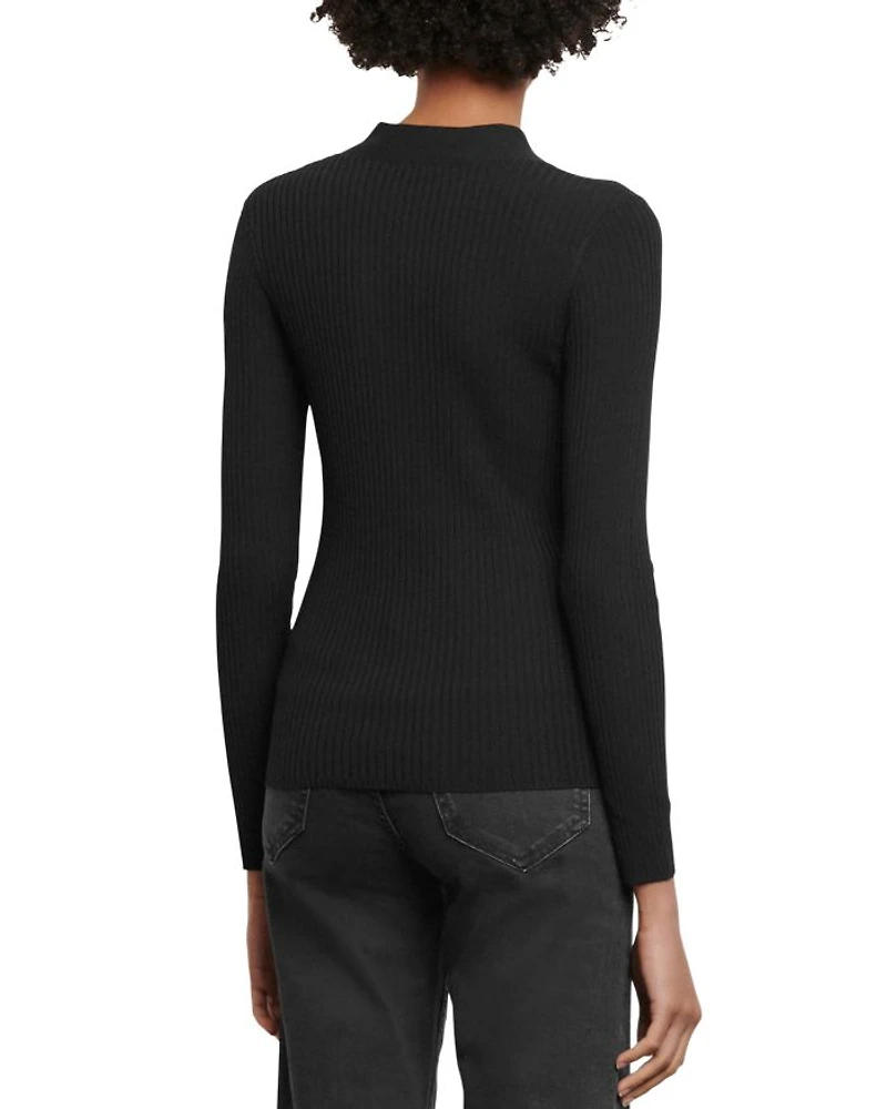 Gabrielle Ribbed Knit Cardigan