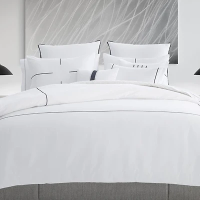 Zig Zag Duvet Cover Set, Queen